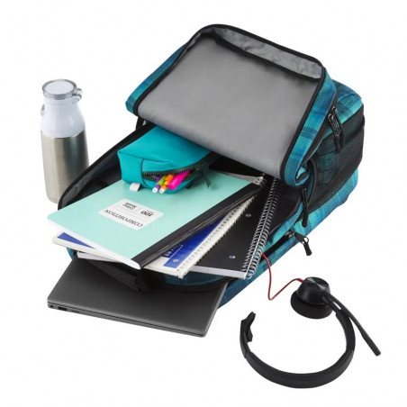 Mochila HP Campus XL Tartan a Cuadros 16 20L 7J59AA