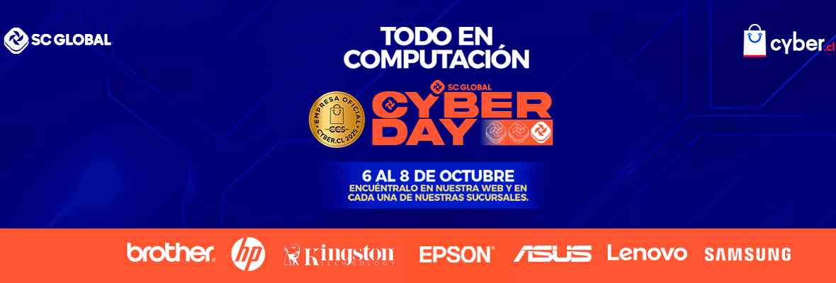 SCGlobal | Cyber Day | Hasta 12 cuotas sin interés